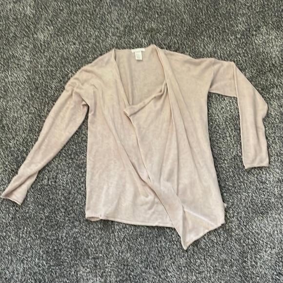 Basic H&M light pink cardigan - Picture 1 of 2
